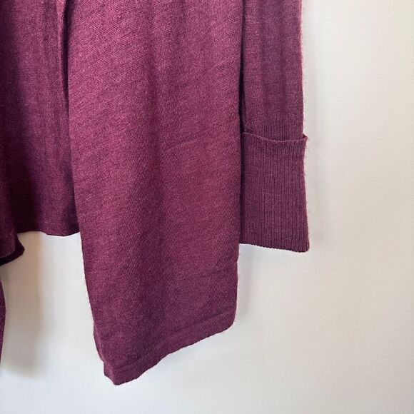 Eddie Bauer Women's Open Front Cardigan Wool Blend Sweater Medium - Picture 11 of 15